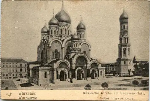 Warschau - Russische Kirche -249728