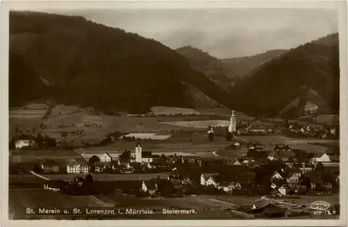 Mürzzuschlag/Steiermark - St. Marein u. St. Lorenzen im Mürztal -309150