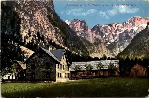 Mürzzuschlag/Steiermark - Schützenauers Gasthaus in der Höll -309974