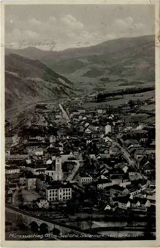 Mürzzuschlag/Steiermark - Mürzzuschlag - von der Kanzel -309550