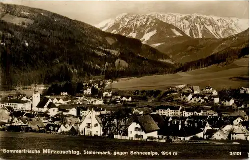 Mürzzuschlag/Steiermark - Mürzzuschlag - gegen Schneealpe -309440