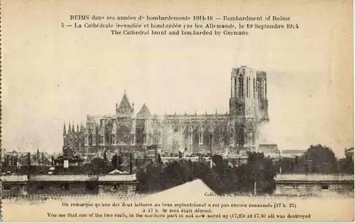 Reims - Bombardement -24692