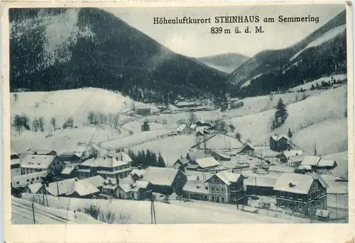 Mürzzuschlag/Steiermark - Steinhaus am Semmering - -309712