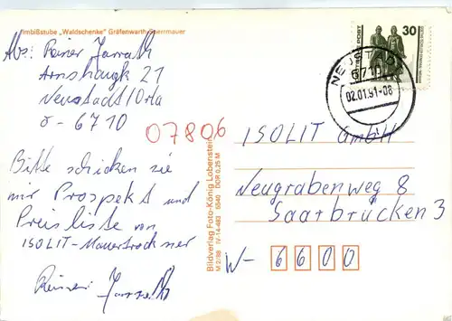 Imbiss Waldschänke - Gräfenwarth Sperrmauer -266280