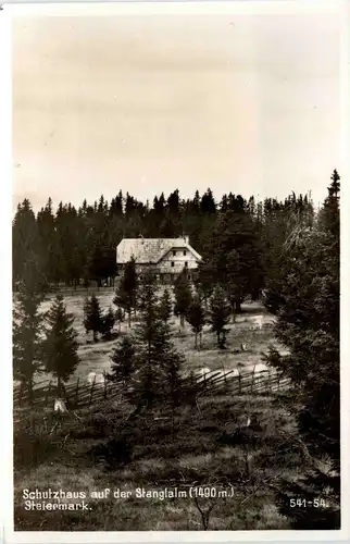 Mürzzuschlag/Steiermark - Schutzhaus auf der Stanglalm -308706