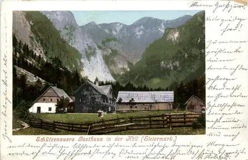 Mürzzuschlag/Steiermark - Gasthaus Schützenauer in der Höll - Weichselboden -309960