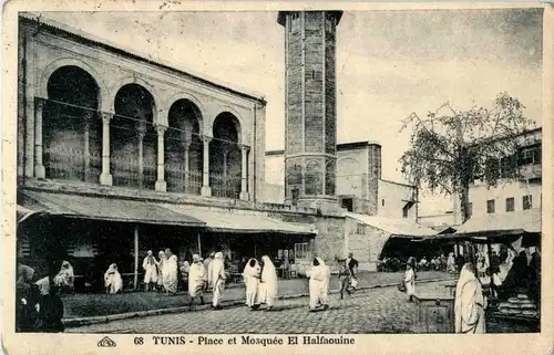 Tunis - Place et Mosquee El Halfaouine -25412