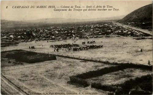 Campagne du Maroc 1914 - Colonne de Taza -25494