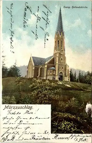 Mürzzuschlag/Steiermark - Mürzzuschlag - Evang. Heilandskirche -310244