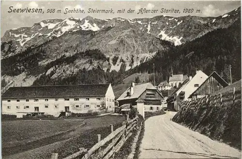 Mürzzuschlag/Steiermark - Seewiesen mit der Aflenzer Staritze -310488