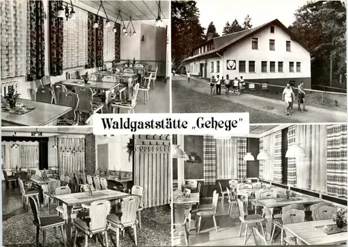 Brotterode - Waldgaststätte Gehege -266358