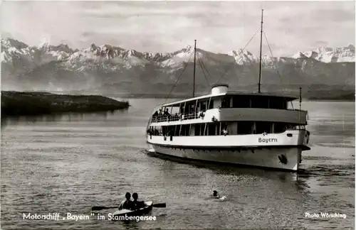 Motorschiff Bayern im Starnbergersee -266906