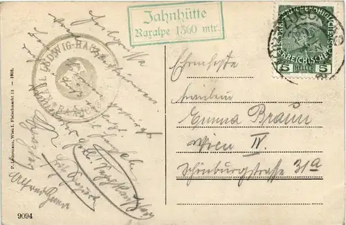 Mürzzuschlag - Phönix-Stahlwerke und allgem. Krankenhaus mit dem Ganzstein -310316