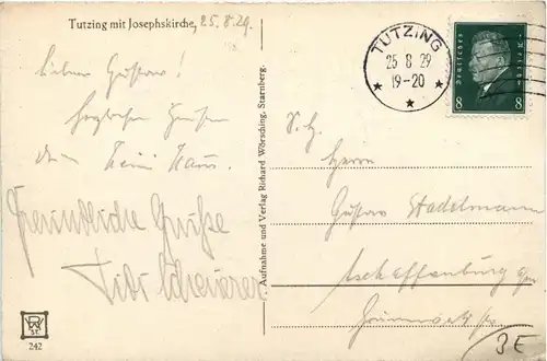 Tutzing mit Josephskirche -266642