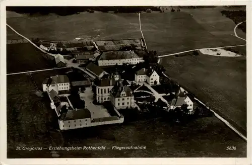 Andechs - St. Gregorius - Erziehungsheim Rothenfeld - Fliegeraufnahme -266852