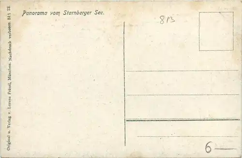 Panorma vom Starnberger See -266452