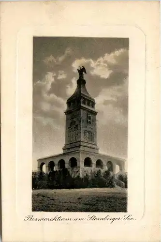 Starnberger See - Leoni - Bismarck Denkmal -266782