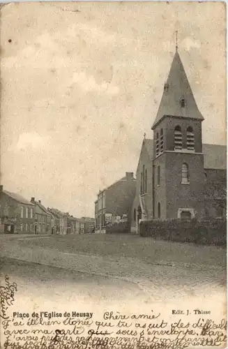 Heusay - Place de l Eglise -217540