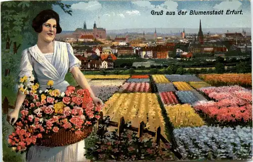 Gruss aus der Blumenstadt Erfurt -266188