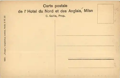 Milano - Salle de lecture de l Hotel du Nord -217584