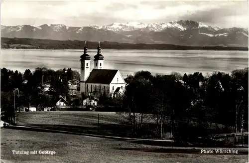 Tutzing mit Gebirge -266638