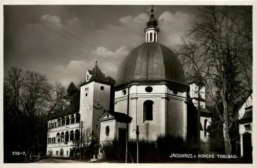 Graz/Steiermark - Graz - Tobelbad , Jagdhaus u. Kirche -310196