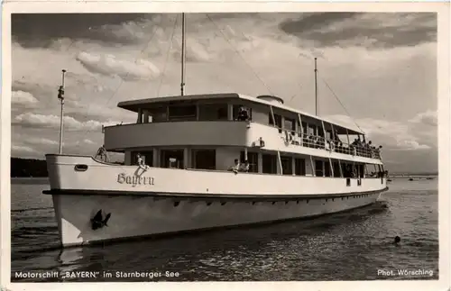 Starnberger See - Motorschiff Bayern -266938