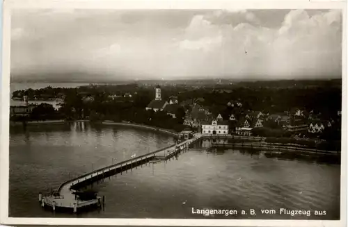 Langenargen vom Flugzeug aus -267304