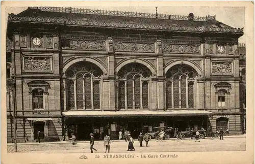 Strasbourg - La gare Centrale -218012