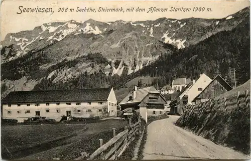 Mürzzuschlag/Steiermark - Seewiesen mit dem Aflenzer Staritzen -310518