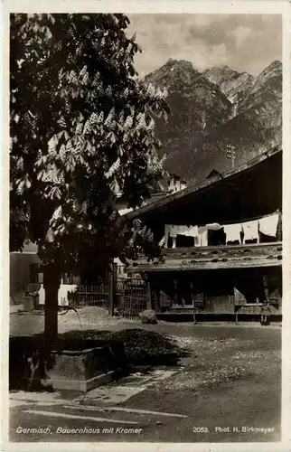 Garmisch - Bauernhaus mit Kramer -267584