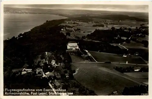 Leoni - Exerzitienhaus Rottmannshöhe am Starnbergersee - Flugzeugaufnahme -266756