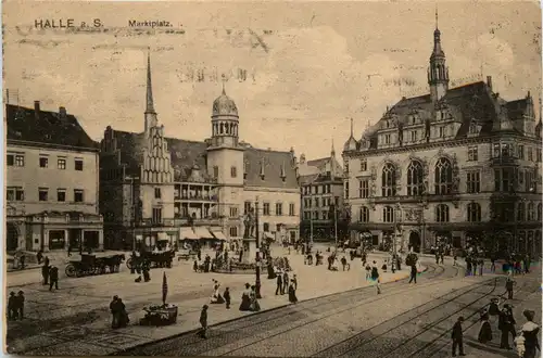 Halle Saale - Marktplatz -267608