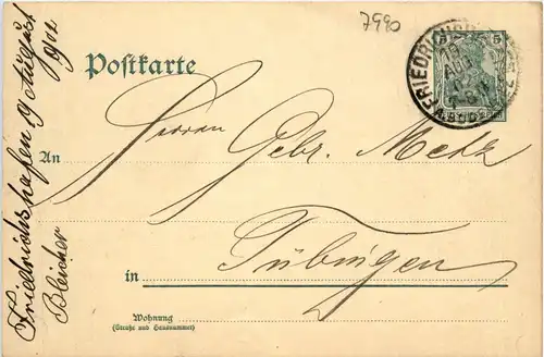 Korrespondez Gebr. Metz Tübingen -267110