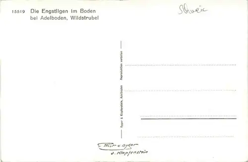 Die Engstligen im Boden bei Adelboden -268352