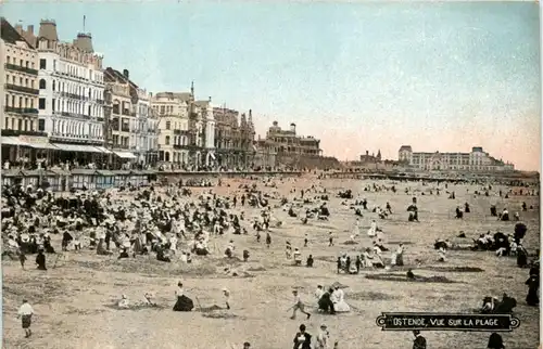 Ostende - Vue sur la Plage -218450