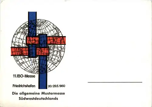 Friedrichshafen - 11. IBO Messe 1960 -267214