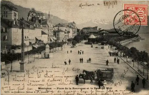 Montreux - Place de la Rouvenaz -218686