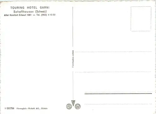 Schaffhausen - Touring Hotel Garni -268640