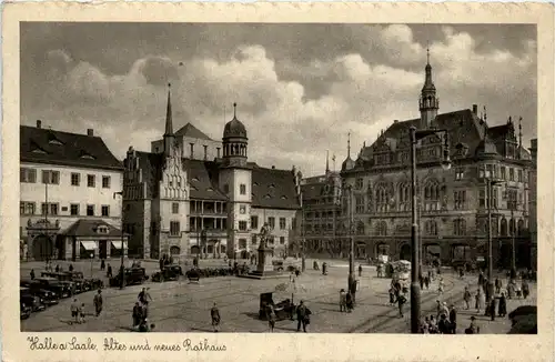 Halle Saale - Rathaus -267622