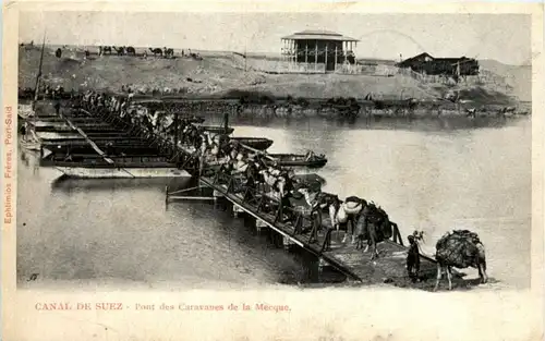 Canal de Suez - Pont des Caravanes de la Mecque -218712