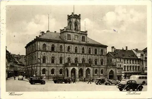 Weimar - Rathaus - Feldpost -267394