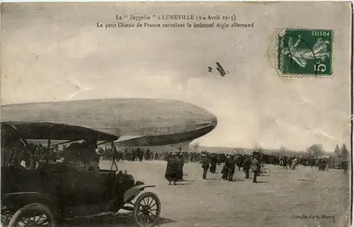 Le Zeppelin a Luneville 1913 -218734