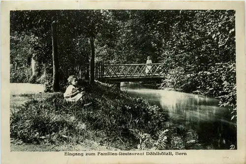 Bern - Eingang zum Familien Restaurant Dählhölzli -268116