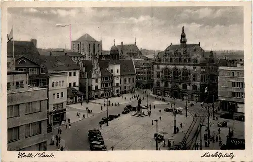 Halle Saale - Marktplatz -267628