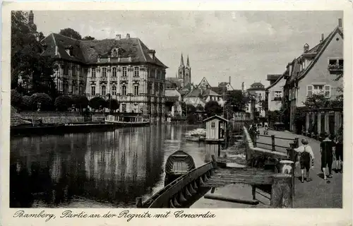 Bamberg - Partie an der Regnitz -267428