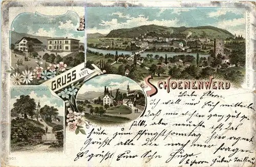 Gruss aus Schönenwerd - Litho -268398