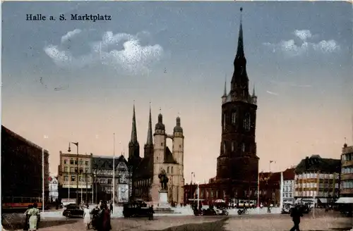 Halle Saale - Marktplatz -267624