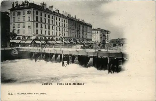 Geneve - Pont de la Machine -268924