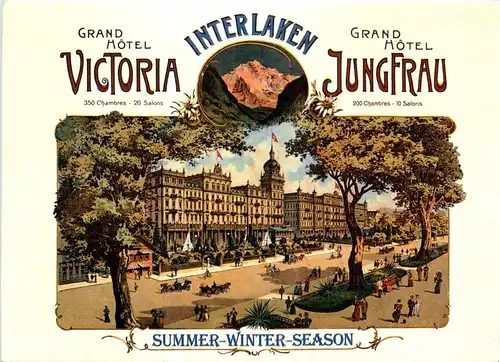 Interlaken - Grand Hotel Victoria - REPRO -268764